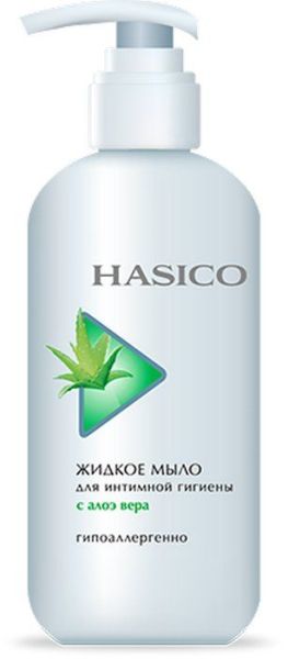 Хасико мыло жидкое для интимной гигиены Алоэ Вера 250мл фотография