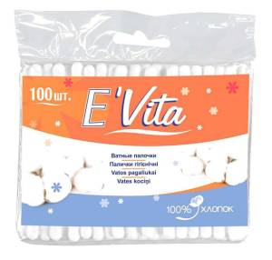 Ватные палочки bella e' vita 100шт (пакет)